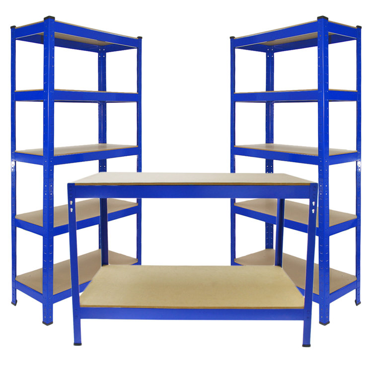 WFX Utility TRax 150cm 5 Shelf Shelving Unit Wayfair.co.uk